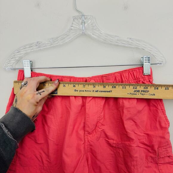 Columbia Red Cargo Hiking Shorts Women’s Size S - Picture 2 of 8